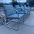 Late 20th Century Set of 4 Tubular Chrome “Brno” Chairs Ludwig Mies Van Der Rohe for Thonet For Sale - Image 5 of 13