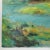 Vintage Abstract Landscape Painting With Dreamlike Color Palette For Sale - Image 4 of 9