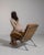 Burnt Orange 1960-1969 Italy Warm Burnt Orange Chrome-Frame Lounge Chair For Sale - Image 8 of 11