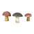 Mid 20th Century Mid 20th Century Set of Three American Midcentury Painted Concrete Mushroom Garden Ornaments For Sale - Image 5 of 12