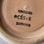 Vintage Boho Hand Painted Signed Glazed Ceramic Plate For Sale - Image 17 of 17