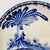 Ceramic Large Hand-Painted Blue and White Porcelain Charger Bowl, Chinese Export Style, 16" For Sale - Image 7 of 11