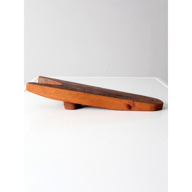 Vintage Wood Boot Jack For Sale - Image 6 of 9