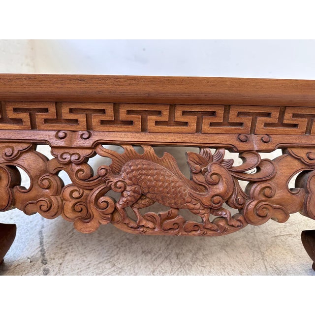 Antique Rectangular Ming Dynasty Style Elm Wood Coffee Table For Sale - Image 13 of 16