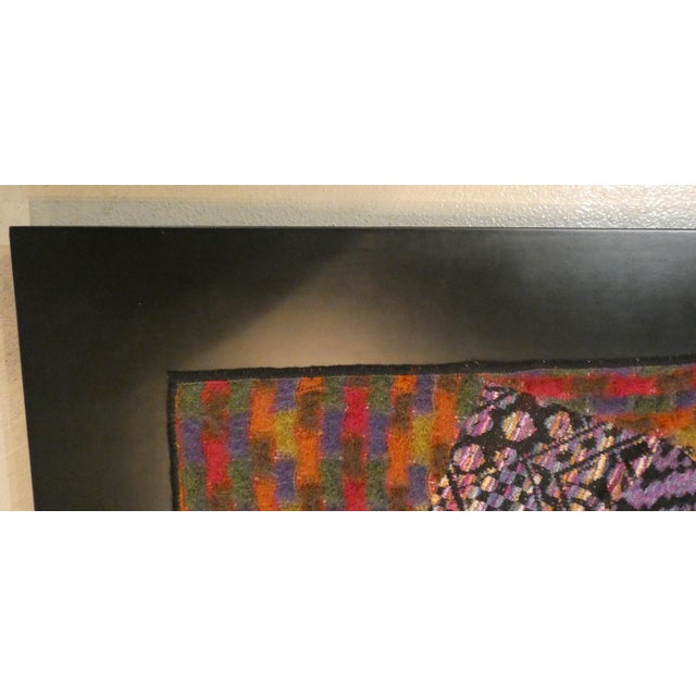 Tapestries on Wooden Frame from Missoni, Italy, 1980s, Set of 2 For Sale - Image 10 of 14