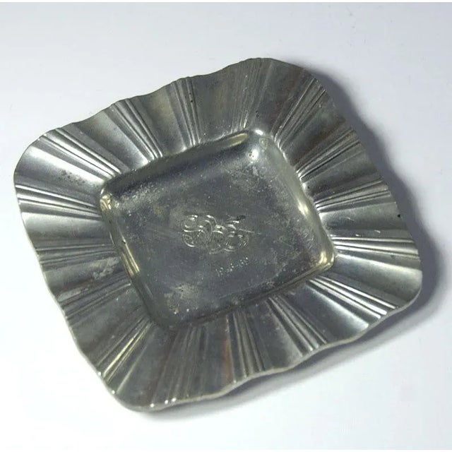 1930s Small Art Deco Pewter Dishes by Just Andersen, 1930s, Set of 3 For Sale - Image 5 of 13