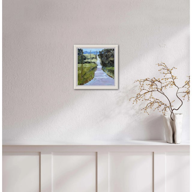 2020s Contemporary Impressionist Landscape Oil Painting For Sale - Image 5 of 6