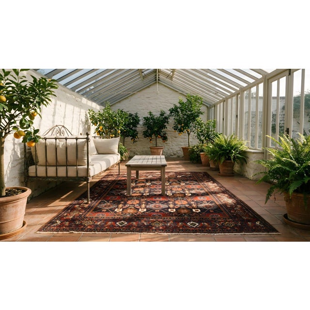 Late 19th Century W. Persian Senneh Carpet For Sale - Image 15 of 15