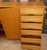 Mid-Century Modern Linen Cupboard with Drawers on Legs in Light Elm Wood, 1960s For Sale - Image 9 of 13