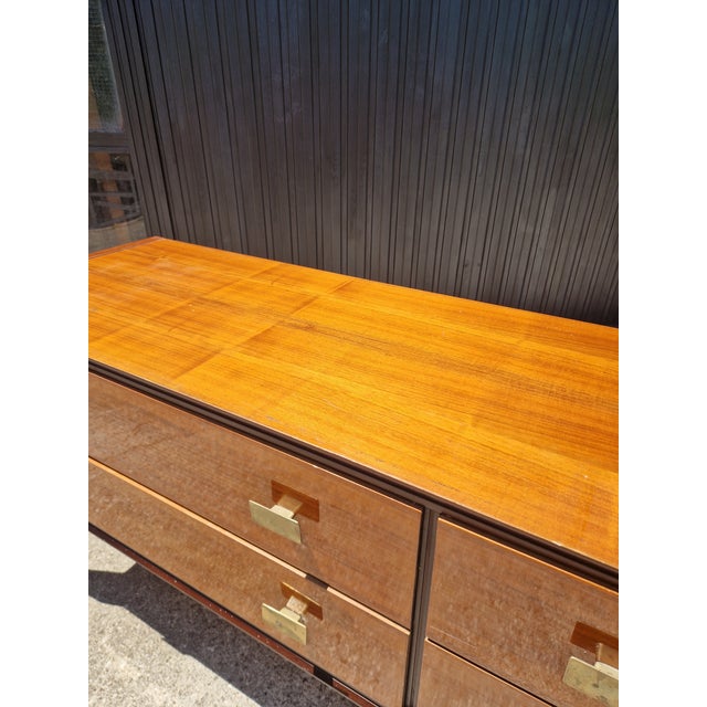 Vintage Mahogany Burl Sideboard, 1950s For Sale - Image 17 of 18