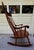 1980s 1980s Hitchcock Oak Rocking Chair For Sale - Image 5 of 7