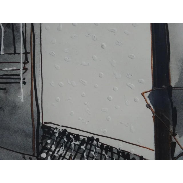 Early 21st Century Maris Abilevs, City, 2014, Watercolor on Paper For Sale - Image 5 of 6