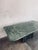 Postmodern 1970s Postmodern Green Marble Dining Table With Fluted Base For Sale - Image 3 of 14