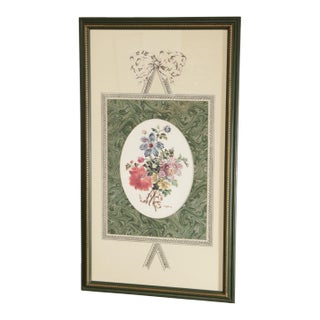 John-Richard Framed Floral Print For Sale