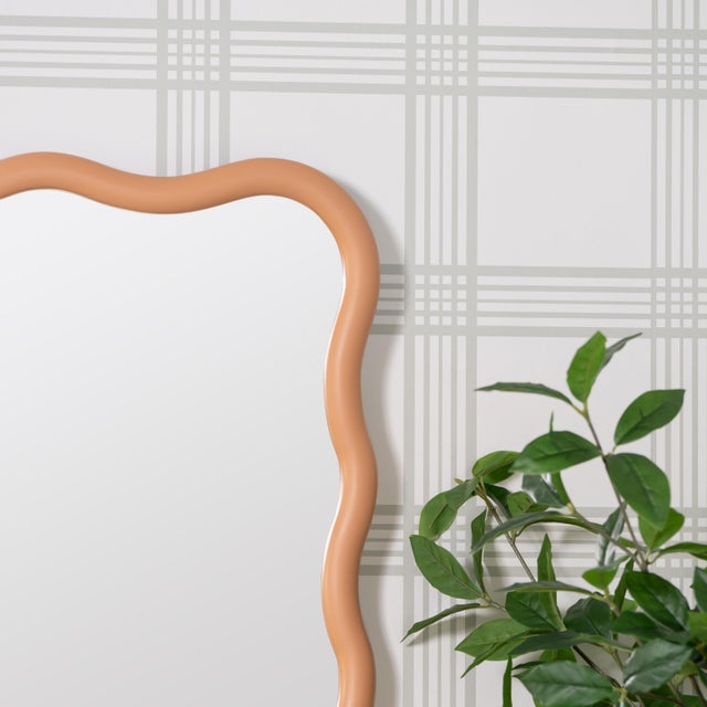 2020s Candace Pumpkin Spice Wall Mirror For Sale - Image 5 of 5