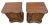 Heritage 1960s Heritage Grand Tour Curved Walnut Nightstands End Tables Cabinet, Shelf Set of Two For Sale - Image 4 of 12