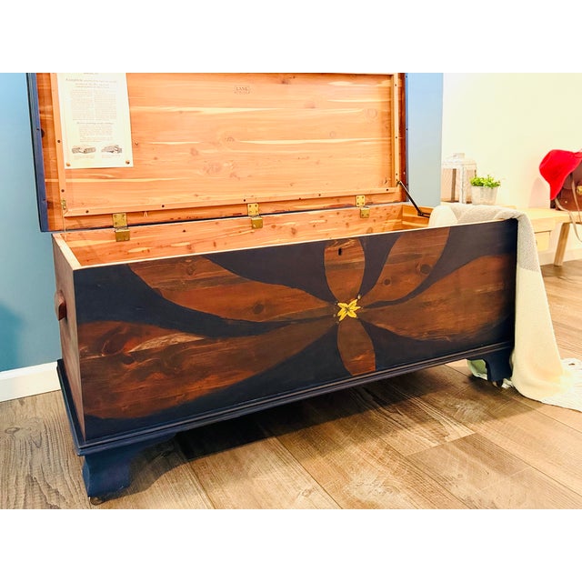Chocolate 1960s Refinished Cedar Chest For Sale - Image 8 of 11