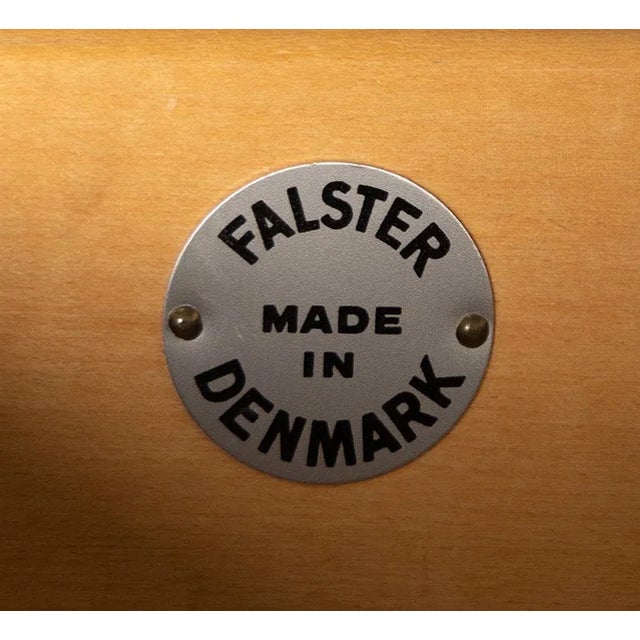 Falster Møbelfabrik 1950s Svend A. Madsen Dresser in Rosewood for Falster Møbelfabrik, Denmark. For Sale - Image 4 of 4
