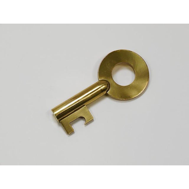 Large Modern Brass Cork Screw by Carl Auböck, 1950s For Sale - Image 18 of 18