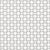 Sample - Schumacher X Celerie Kemble Betwixt Fabric in Zinc/Blanc For Sale