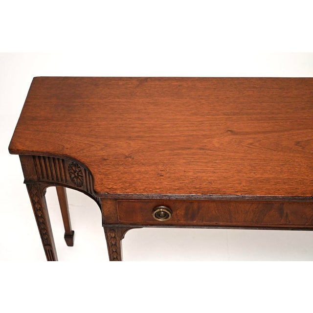 Late 18th Century Antique Georgian Console Table, 1790 For Sale - Image 5 of 11