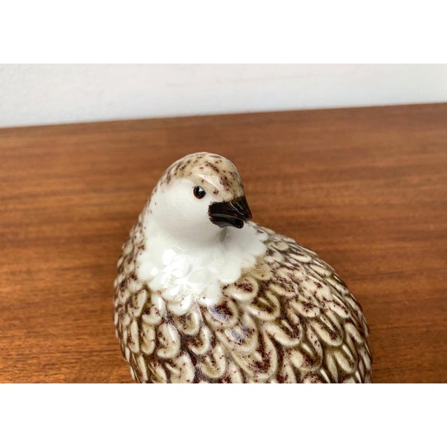 Vintage Porcelain Quail Bird Figurine by B. Jackson For Sale - Image 10 of 18