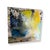 Abstract Vintage Jackie Saccoccio Square Portrait (Spring) 2015 Oil and Mica on Linen For Sale - Image 3 of 12