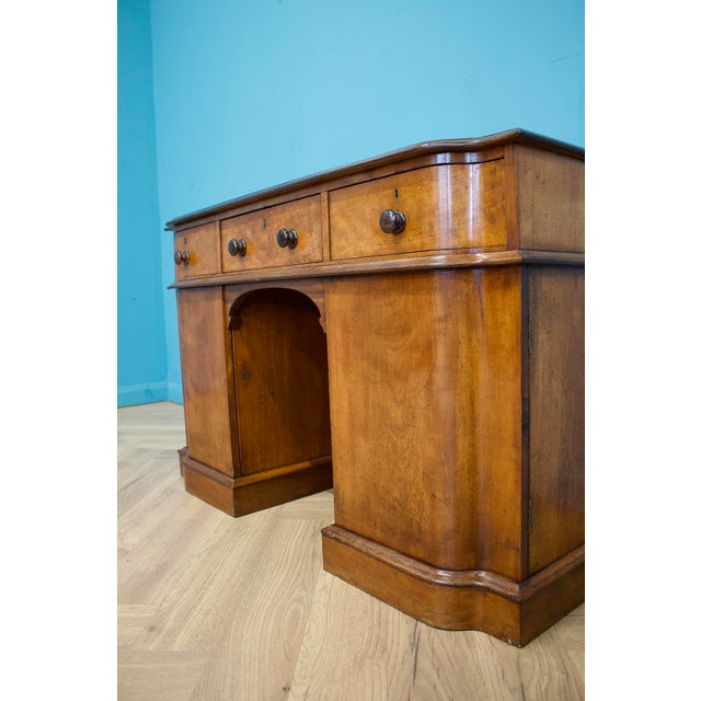 Antique Victorian British Desk, 1880s For Sale - Image 6 of 12
