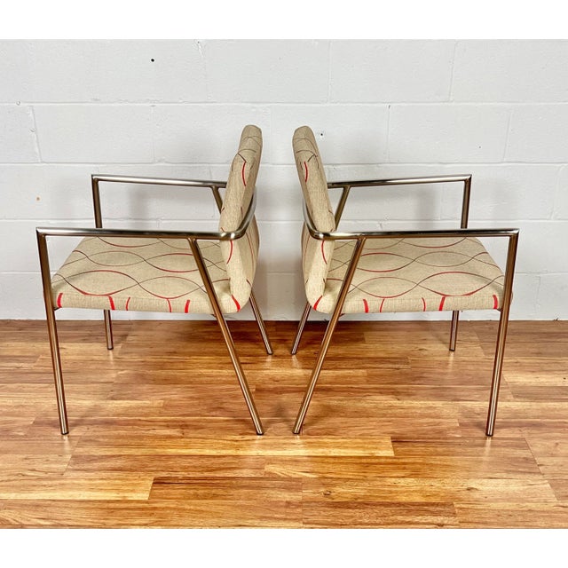 Bernhardt Bernhardt Design Modern Avant Chairs - a Pair For Sale - Image 4 of 8