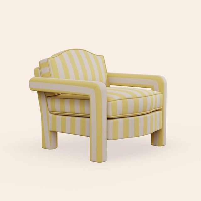 Citron Elio Lounge Chair by Ceraudo For Sale - Image 6 of 6