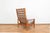 Brown Mid-Century Modern Danish Oak Chair by Leif Alring for Madsen & Schubell, 1960s For Sale - Image 8 of 15