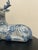 Ceramic Late 20th Century Thai Blue and White Ceramic Deer For Sale - Image 7 of 18