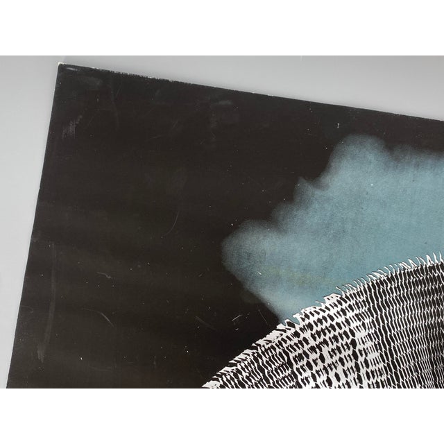 1970s Heinz Mack, Wings and Cloud, 1972, Screen Print For Sale - Image 5 of 12