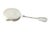Silver Silver Ice Cream Scoop with Handle Grooves For Sale - Image 8 of 8