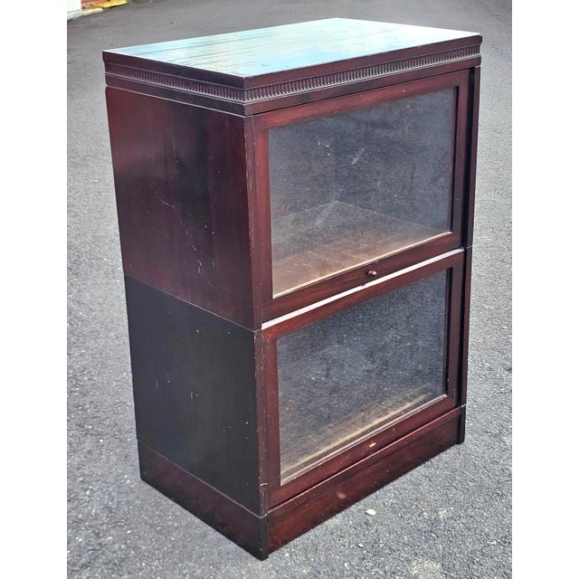 Lundstrom Sectional Barrister Mahogany Low Bookcase, Circa 1920s For Sale In Washington DC - Image 6 of 10