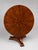 Spectacular English Regency Flame Mahogany Starburst Tilt-Top Breakfast Table For Sale In Providence - Image 6 of 16