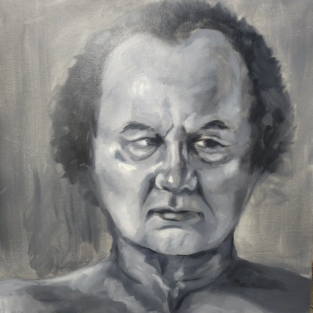 Emotive, raw, and hauntingly beautiful, this original oil painting by contemporary artist Noelle Berexa is a masterclass...
