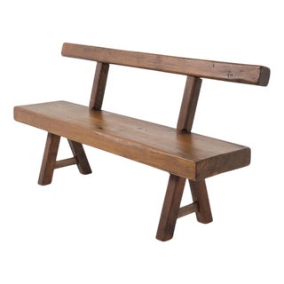 Brutalist Bench from Mobichalet, 1950s For Sale