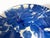 Large Vintage Mexican Blue and Ivory Talavera Pottery Bowl For Sale In Jacksonville, FL - Image 6 of 15
