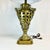 Vintage Art Deco Hollywood Regency Mediterranean Winged Nike Greek Goddess Brass Table Lamp, New Pleated Shade For Sale - Image 4 of 14