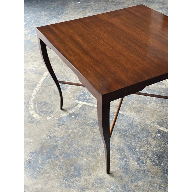 Vintage Tommi Parzinger Large Scale End Tables, Mahogany - a Pair For Sale In Philadelphia - Image 6 of 13