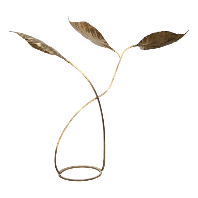1970s Carlo Giorgi for Bottega Gadda 'Rabarbaro' Three-Leaf Floor Lamp For Sale