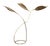 1970s Carlo Giorgi for Bottega Gadda 'Rabarbaro' Three-Leaf Floor Lamp For Sale