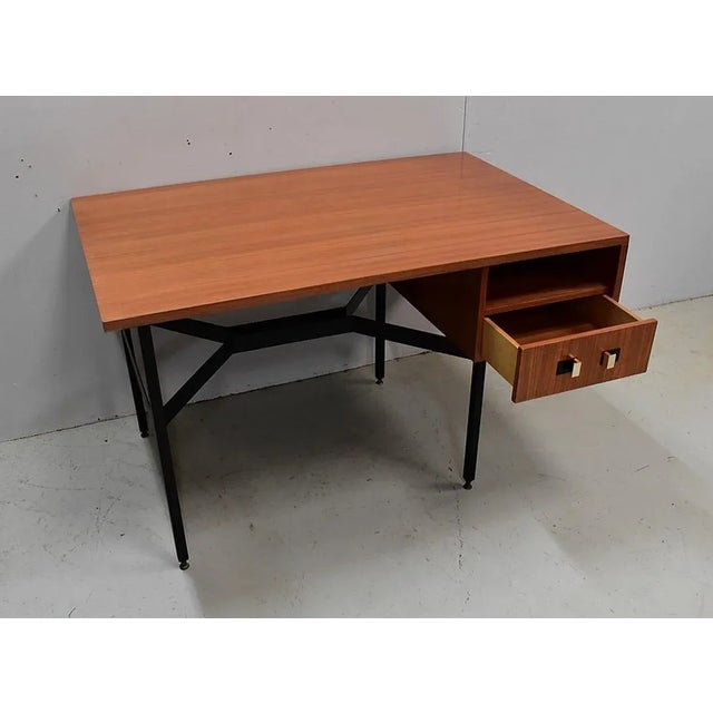 Mid-Century Teak Desk For Sale - Image 4 of 18