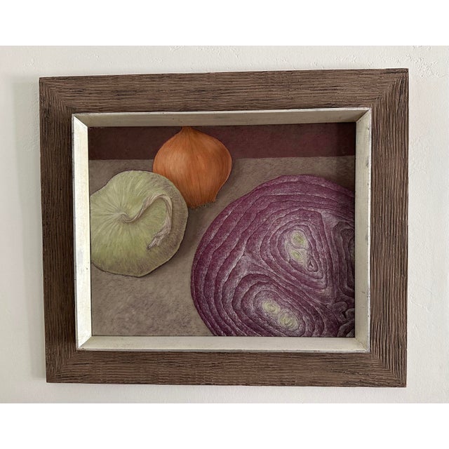 1978 Vyolet Puccini Whippo award-winning acrylic painting exhibited in the "Art in All Media for '78 Southern California...