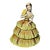 Vintage 1950’s American Goldscheider Everlast Ceramic Southern Belle Figurine For Sale