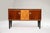 Small Art Deco Walnut and Maple Sideboard with Handles, 1940 For Sale - Image 11 of 12