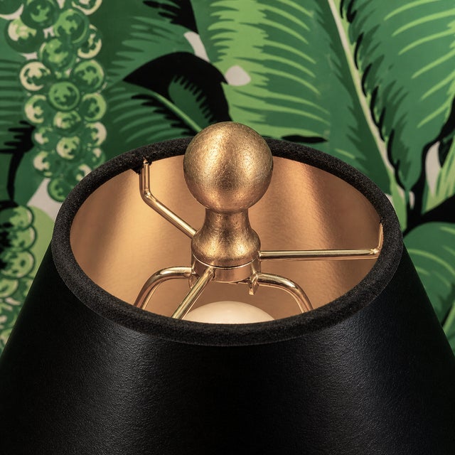 Vintage Hollywood Regency Gilt Coastal Palm Tree Table Lamps – A Pair For Sale In West Palm - Image 6 of 7
