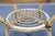Vintage Italian Rattan Round Table with Glass Top, 1960s For Sale - Image 4 of 6