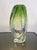 Vase in Transparent Green Crystal from Val Saint Lambert, 1950s For Sale - Image 3 of 8